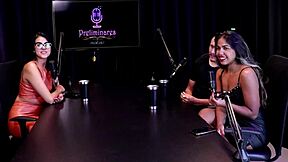 Latina woman explores fetishes in sexy casting collaboration