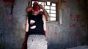 Daniesha takes cum on her face