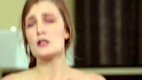 Teen Experiences Intense Anal Toy Orgasm In Stone Age Family Fun