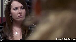 rebecca atkinson topless in shameless-uk s07e11 blowjob scene