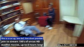 Student jackie banes caught and cum blasted by doctor tampa! 😏