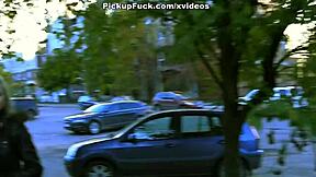 Teen Threesome Sex On The Balcony