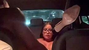 OMG, I sat on that monster cock while my fiancé drove! 😍