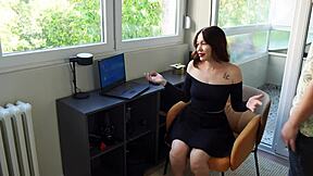 stepmom broke my laptop just to have sex with me