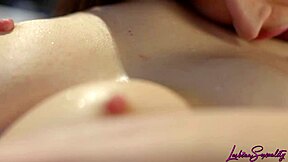 emily willis and aiden ashley rip clothes and kiss passionately