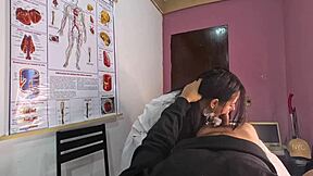 Unexpected Erection In Front Of The Nurse