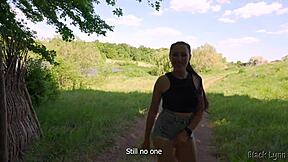 Complete girlfriend experience camping fishing cooking and outdoor sex