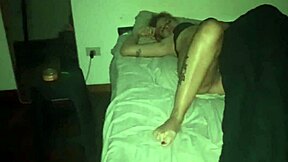 Stepping into my stepdaughter's room for real homemade action