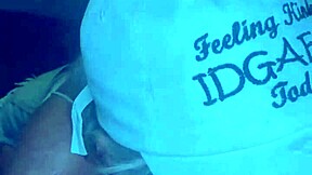 young whore gives head and gets bareback pounded in public pov scene. dude finishes inside her mouth after raw action.