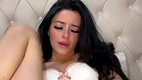 Horny British Exchange Student Fucks Herself