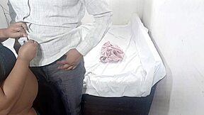 What A Tight Pussy! Bent Over For Friend's Stepdaughter!