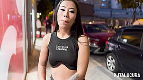 Colombiana petite 18+ lore hot caught by torbe, fucks him?