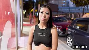 Colombiana petite 18+ lore hot caught by torbe, fucks him?