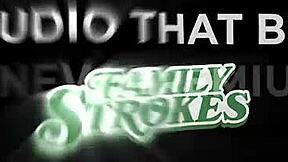 teen stepsister rides hard 😈