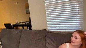 Redhead slut stepsister gets stuc in dryer so i fuck her tight pussy - scarlet skies steve rickz