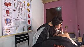 Unexpected Erection In Front Of The Nurse