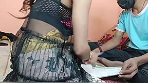 Can The Student Handle His Teacher's Big Tits?