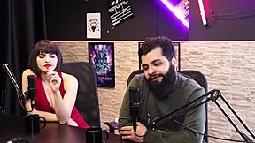 Lady Snow And Lord Kenobi Share Sensual Moments In Snowy Group