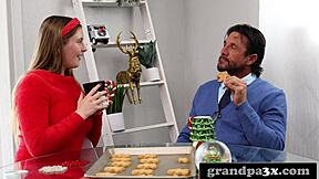 Santa's Big Present For The Naughty Girl