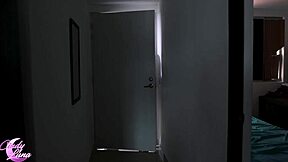 Young peruvian teen sneaks guy into room for tight pussy fucking while parents sleep