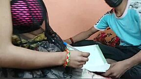 Can The Student Handle His Teacher's Big Tits?