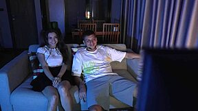 Hard Pounding Session After Movie Night