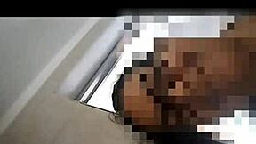 Is the viejita teasing the young 18+ colombian latina brunette in the country?