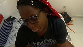 I woke up so horny I sucked my neighbor's stepson's big cock in his bedroom - mastermeat1