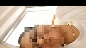 Is the viejita teasing the young 18+ colombian latina brunette in the country?