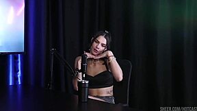 watch debora andrade's compilation on hot cast, part 4, with see-through and vibrator action?