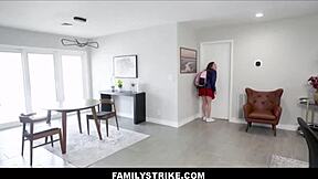 Does Katie Kush's stepsister join in for muff diving with Sophia Locke and Summer Stevens?