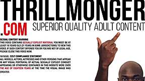 DESTINY MIRA GIVES EXCELLENT RIMJOB AND DEEPTHROATS BIG BLACK COCK IN THRILLY'S APARTMENT