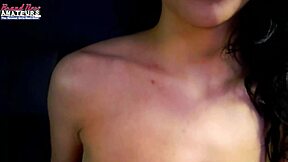 Filthy Sabrina swallows every drop of warm sperm