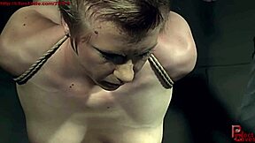 beautiful bound slut follows master orders 😈