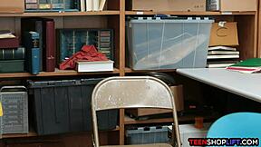 teen shoplifter blows security guard to dodge trouble 😳