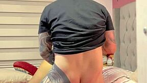 why does she bend over for her friend's big cock?