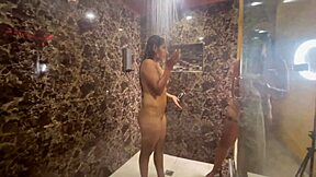 sara bell handles big black cock in interracial scene