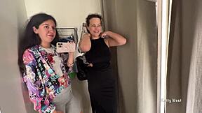 Naughty boy gets cum on face during bareback ass licking at usa beach voyeur scene