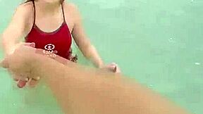 Teen Tits Covered In Jizz After Public Blowjob! 💦