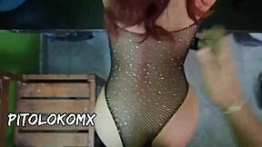 Fucking my stepsister in the dining room, cum in her mouth?