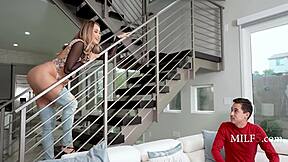 Stepdaughter caught masturbating, famxxx 😏