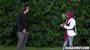 Yo, ebony muslim teen 18+ loses virginity to american guy, wild stuff! 😲