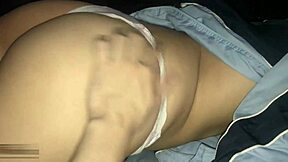 petite skinny bent over muff diving