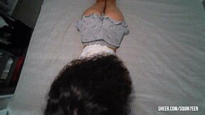 Horny Stepdaughter Roughly Fucked for Porn