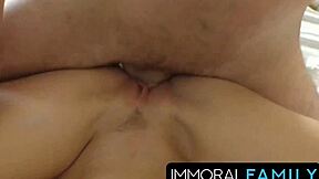 insatiable alexis milks johnny with her pussy and mouth