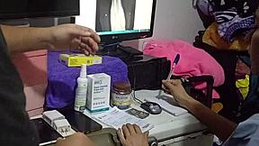 Doctor's appointment gone wild! She prescribes intense treatment