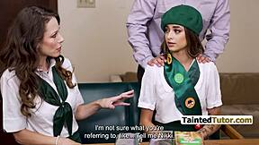 Girlfriend Moans Loudly As I Rub Her Wet Pussy