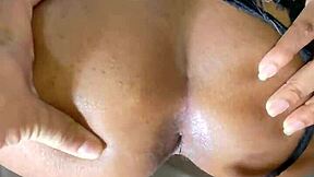 Ya papi, hold my ass, it's dilated and hot, it hurts