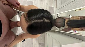 Student blows friend good, cum in mouth homemade