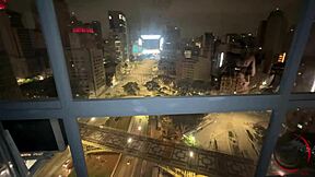 Latina pornstar takes big cock anal bareback with bisexual threesome